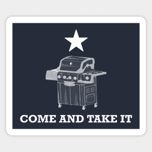 Come and Take it Grill (Small Design) Sticker